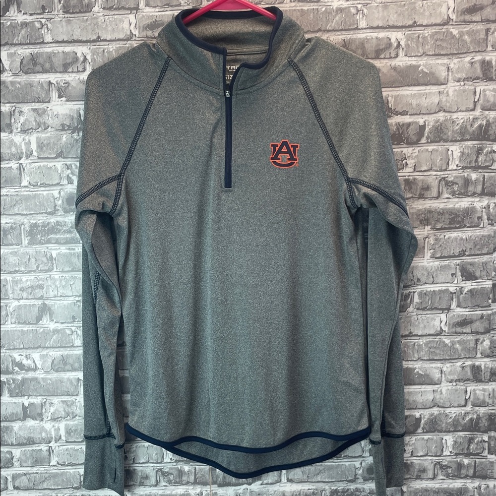 Auburn Tigers
Stadium Athletics Navy and Gray Quarter-Zip Pullover
